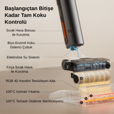 UWANT D800 Pro Islak & Kuru Otomatik Dikey Süpürge Gri