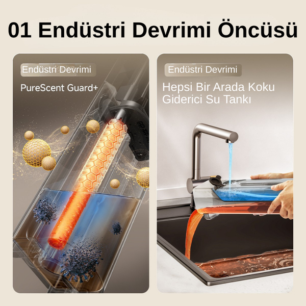 UWANT D500 Pro Islak & Kuru Otomatik Dikey Süpürge Beyaz